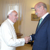 Daimler Chairman Hands Over New Popemobile to Pope Francis