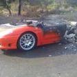 Ever Banega's Ferrari Goes Up In Flames