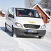 Freezing tests for the Mercedes-Benz Vito