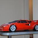 German Man Builds Massive Lamborghini Countach from Lego