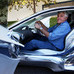 Jay Leno first non-Jaguar person to drive the C-X75