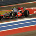 Lewis Hamilton Fights for a Win in Texas