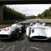 Michael Schumacher and Nico Rosberg Drive Silver Arrows for DTM Opener