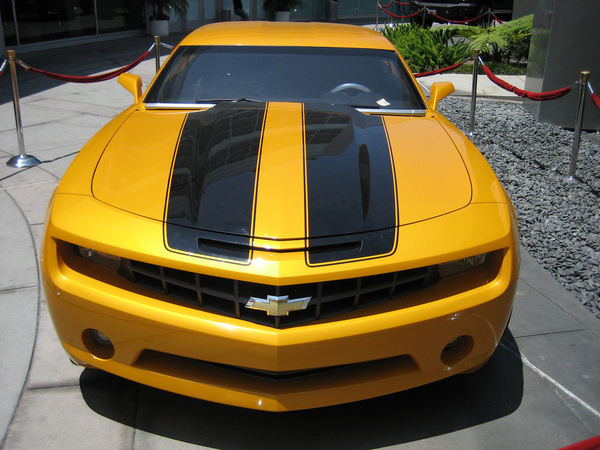 The cars of Transformers 3