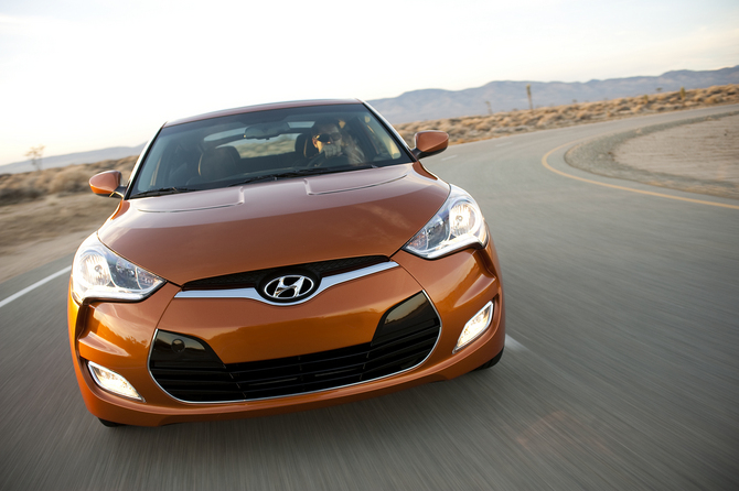 Hyundai unveils the 2012 Veloster in Detroit Hyundai unveils the 2012 Veloster in Detroit