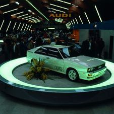 Audi quattro celebrates the 30th anniversary in Geneva