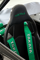 Detail from the special edition sport seat