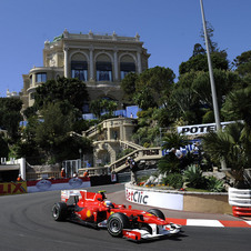 Ferrari off to a good start in Monaco