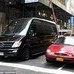 Driving commuters around the Benz: New York City's wealthiest enjoy hidden luxury in Mercedes vans that take up half the road