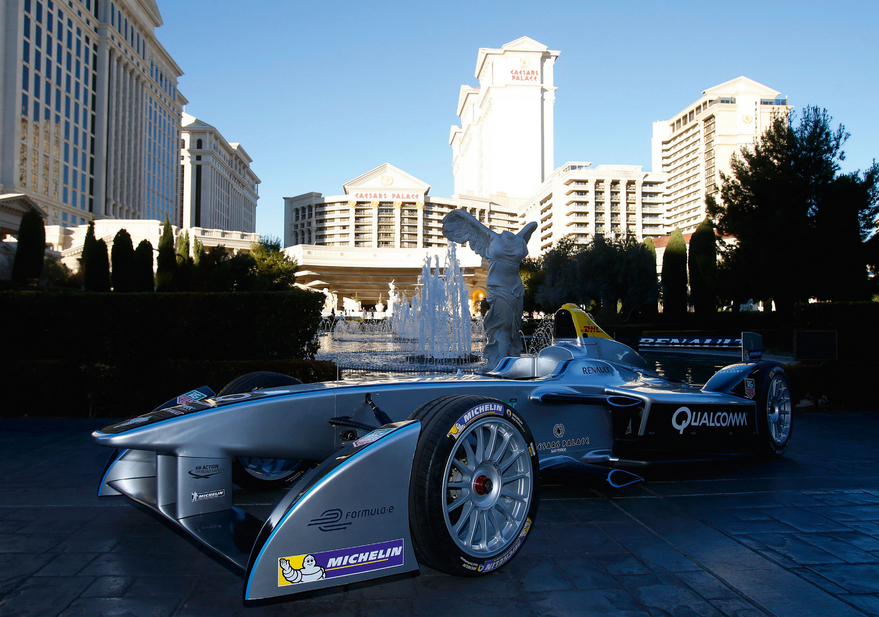 It is the first time that the car has been shown driving in public anywhere in the world