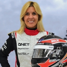 Her accident came during her first test for Marussia