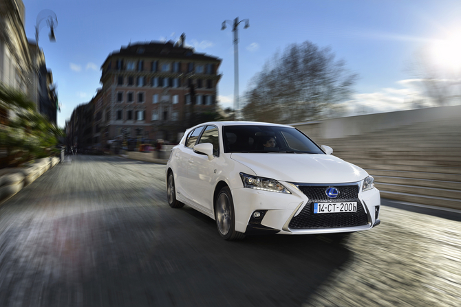 The Lexus CT 200h hybrid model was the overall winner by a large margin The Lexus CT 200h hybrid model was the overall winner by a large margin
