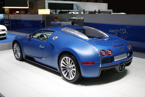 Bugatti Veyron Bleu Centenaire