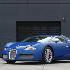 Bugatti Veyron Bleu Centenaire