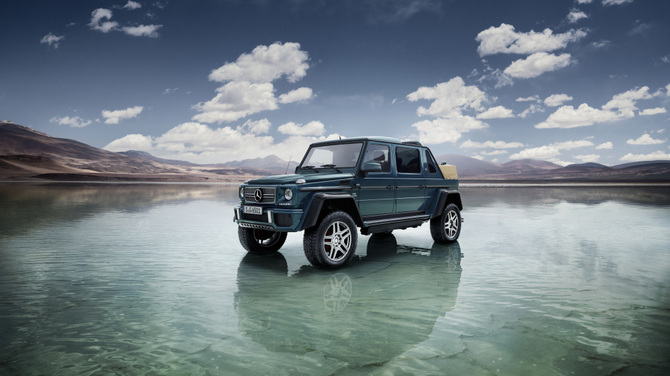 Mercedes-Maybach G650 Laundalet ter uma produção limitada de 99 unidades