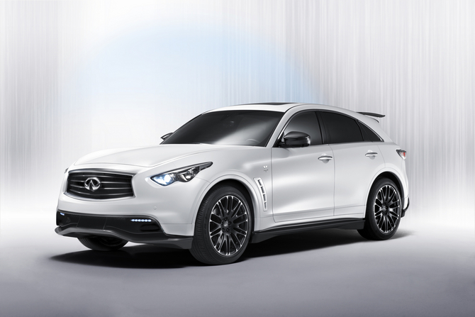 Sebastian Vettel Infiniti FX Entering Production with 420PS 5.0 Liter V8