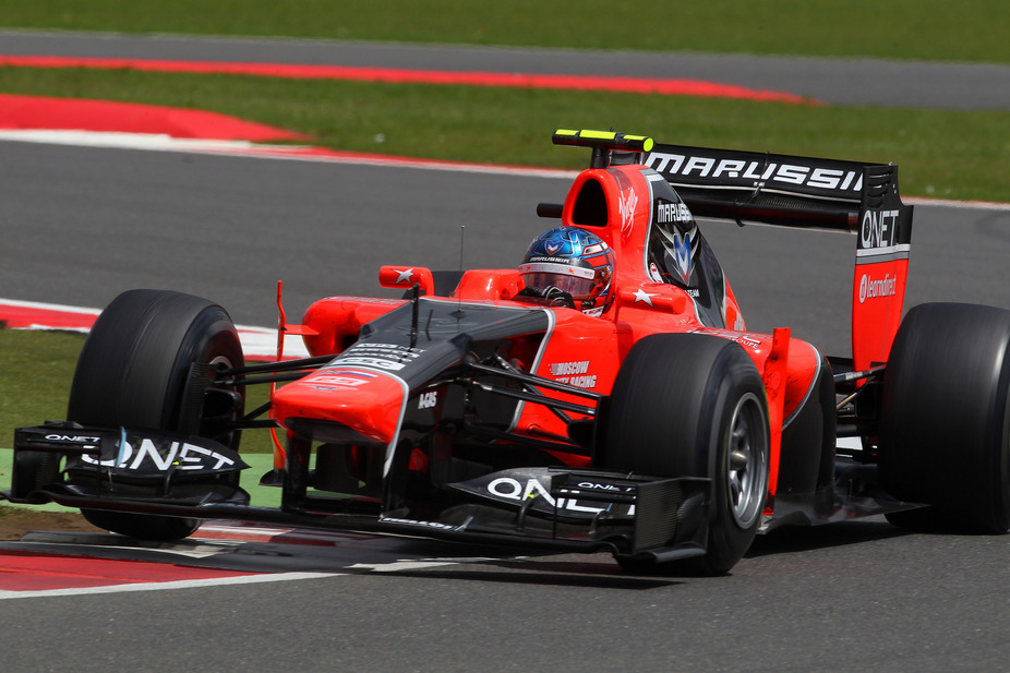 De Villota was testing and upgraded version of the MR01