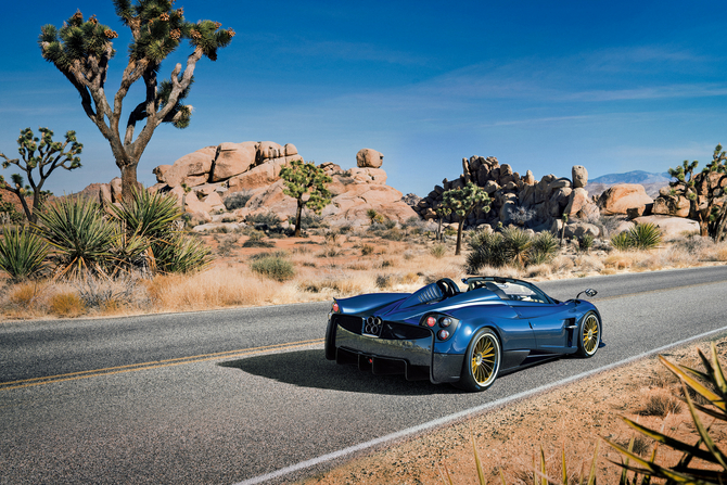 Pagani Huayra Roadster's Mercedes-AMG M158 twin-turbocharged 6.0-litre V12 engine comes with 764hp and 1000Nm of torque