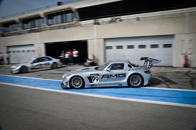 Mercedes AMG-LIVE 2012 au Castellet: SLS AMG GT3