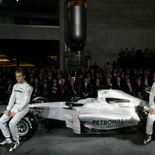 Team Mercedes GP Petronas presented in Stuttgart