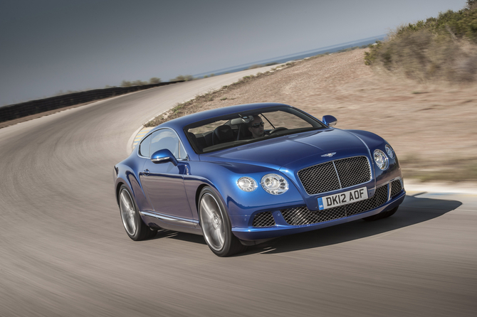 Bentley retuned the suspension to be stiffer and lower Bentley retuned the suspension to be stiffer and lower