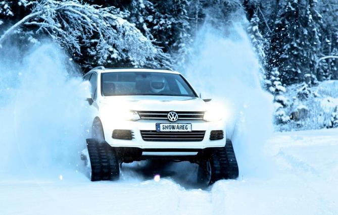 O Snowareg é perfeito para o inverno sueco O Snowareg é perfeito para o inverno sueco