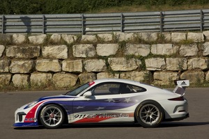 It has a different rear wing and air restrictor