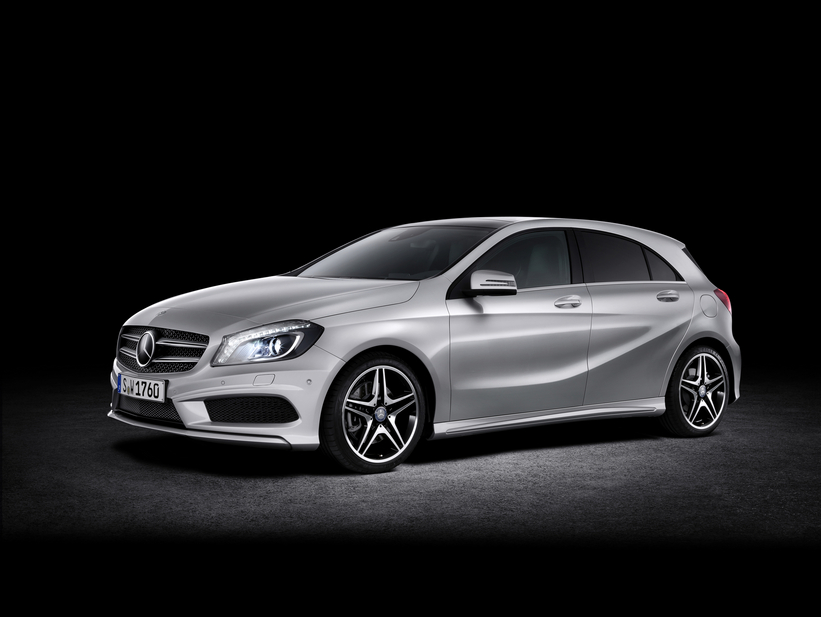 The 2012 A-Class is a beauty and gives the current Golf a run for its money