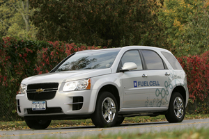 The car was introduced in 2007 as part of GM's fuel cell fleet