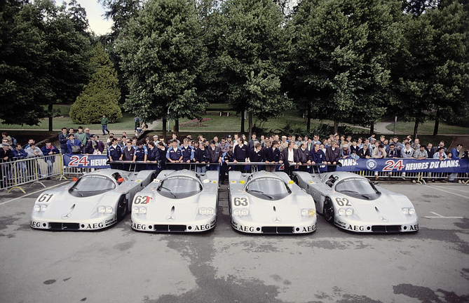 Mercedes Celebrates 60 Years of Le Mans at Retromobile