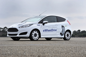 Schaeffler worked with Ford to create the e-Wheel Drive Fiesta