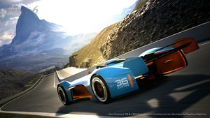 Renault describes the Vision Gran Turismo as a crossroad between the past, present and future of the history of Alpine