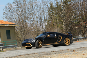 Lotus Testing Exige R-GT for Tarmac of St Remo Rally