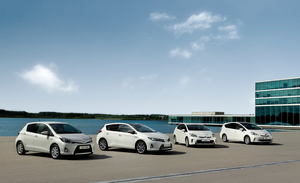 The Yaris and Auris are Toyota's bestselling models in Europe