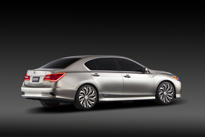 Acura RLX Concept Shows Future Acura Flagship Sedan