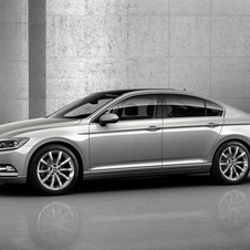 The new Passat is based on the MQB platform from Group Volkswagen