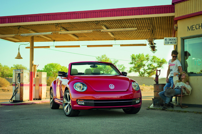 La Coccinelle Cabriolet représente la troisième génération du voluptueux cabriolet Volkswagen