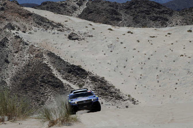 De Villiers wins as Sainz looses ground to Al-Attiyah De Villiers wins as Sainz looses ground to Al-Attiyah