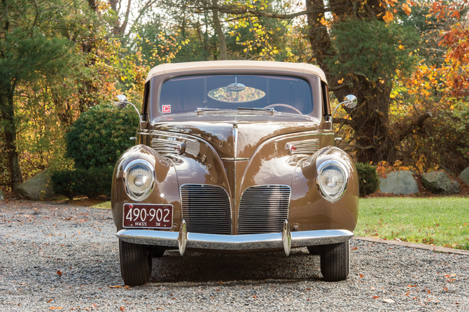 Lincoln Zephyr Convertible Coupe