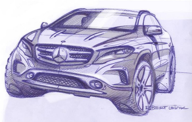 O GLA deverá tornar-se rapidamente o modelo mais vendido da gama de compactos da Mercedes O GLA deverá tornar-se rapidamente o modelo mais vendido da gama de compactos da Mercedes