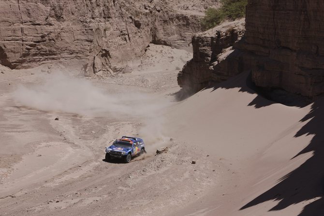 De Villiers wins as Sainz looses ground to Al-Attiyah De Villiers wins as Sainz looses ground to Al-Attiyah