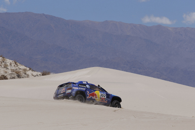 De Villiers wins as Sainz looses ground to Al-Attiyah De Villiers wins as Sainz looses ground to Al-Attiyah