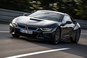 The i8 is BMW's attempt to show that a hybrid sports car is a realistic possibility