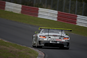 SLS AMG GT3 gets first race victory