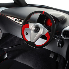 The interior is spartan in the extreme