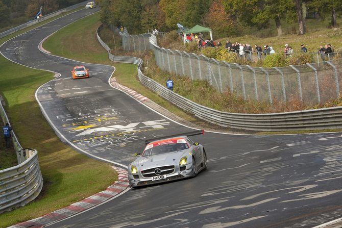 SLS AMG GT3 gets first race victory SLS AMG GT3 gets first race victory
