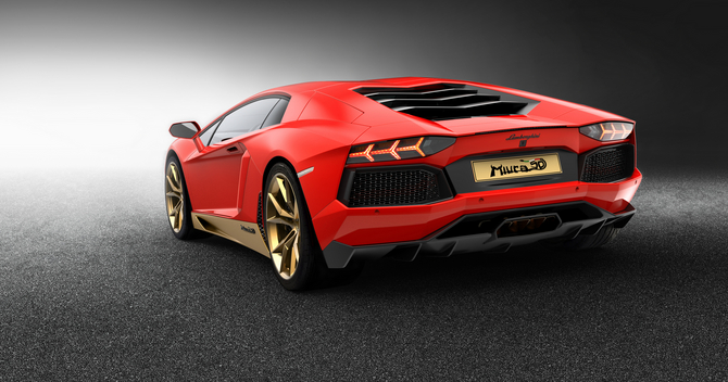 Lamborghini Aventador LP 700-4 Miura Homage Special Edition