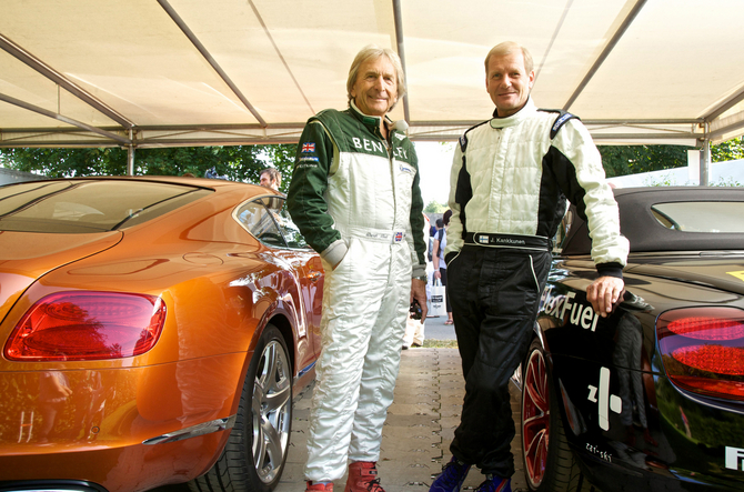 Juha Kankkunen e Derek Bell vão pilotar os carros pela colina