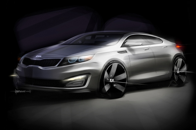 Kia reveals first images of the new Kia Optima Kia reveals first images of the new Kia Optima