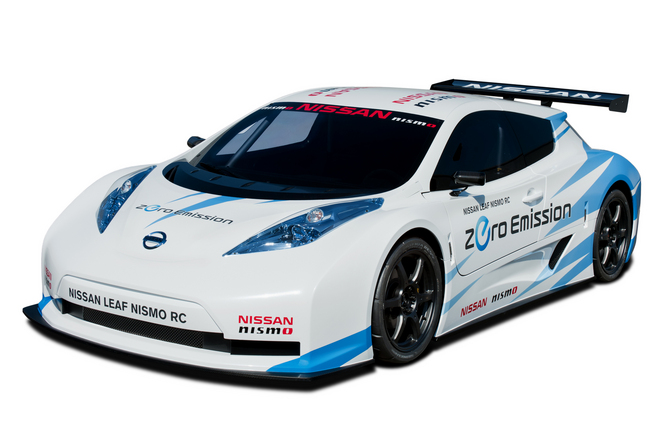 Nissan builds LEAF racer Nissan builds LEAF racer